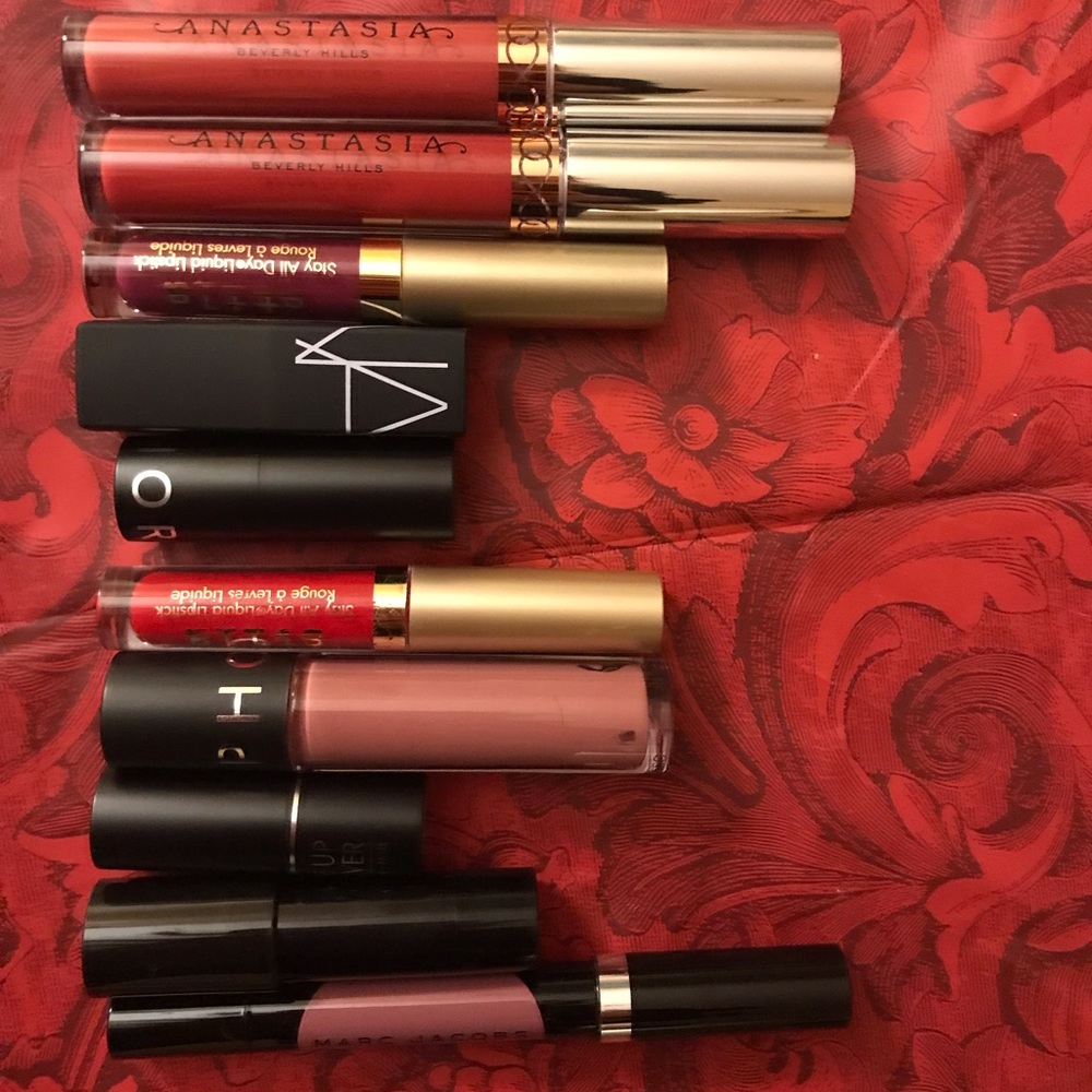 New and used lipstick